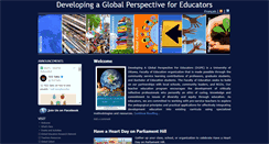 Desktop Screenshot of developingaglobalperspective.ca